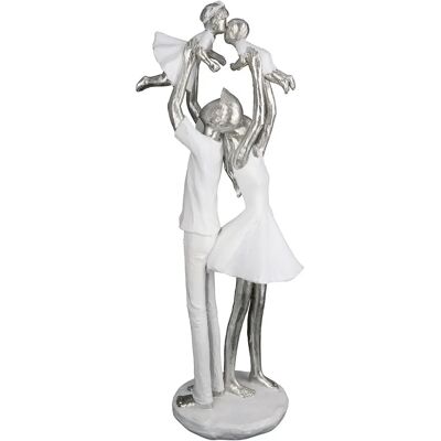 GILDE Familienzeit Skulptur - Dekorative Figur - 15x39x10 cm GILDE Familienzeit Skulptur - Dekorative Figur - 15x39x10 cm