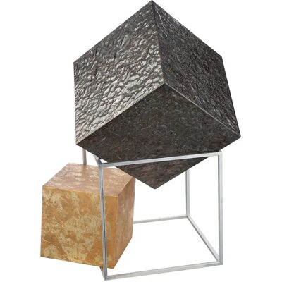 GILDE Casablanca Wanddeko Cubes - Modernes Metallkunst GILDE Casablanca Wanddeko Cubes - Modernes Metallkunst