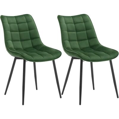 Sedie da pranzo WOLTU - Set ergonomico in velluto stabile Sedie da pranzo WOLTU - Set ergonomico in velluto stabile