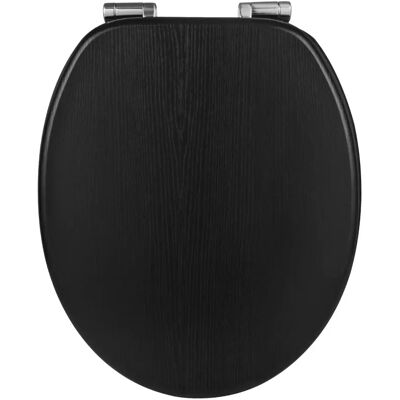 WOLTU Siège WC en bois - Couvercle à fermeture douce avec charnière robuste - Standard WOLTU Siège WC en bois - Couvercle à fermeture douce avec charnière robuste - Standard
