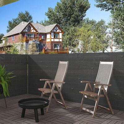 Woltu GZZ1186gr3 - Schermo di Privacy - PVC resistente ai raggi UV per Giardino, Balcone, Patio Woltu GZZ1186gr3 - Schermo di Privacy - PVC resistente ai raggi UV per Giardino, Balcone, Patio
