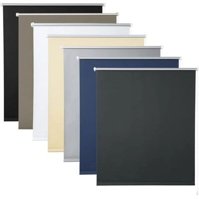 Tende a rullo Woltu - 120x160 cm Antracite - Moderno, Protezione UV, Risparmio energetico Tende a rullo Woltu - 120x160 cm Antracite - Moderno, Protezione UV, Risparmio energetico