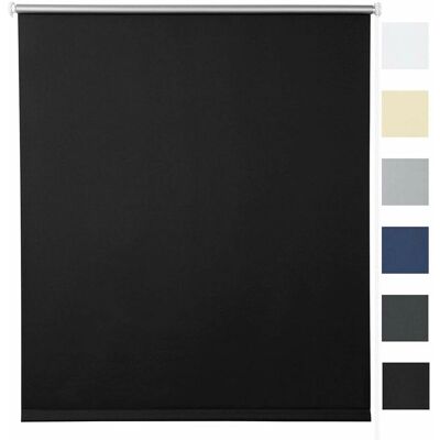 WOLTU - 70x210 - Nero - Senza fori - Tenda a rullo WOLTU - 70x210 - Nero - Senza fori - Tenda a rullo