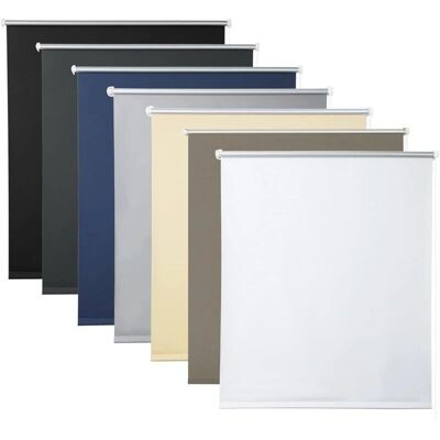 WOLTU Tenda a Rullo - Oscuramento & Protezione UV - 120x210cm - Bianco WOLTU Tenda a Rullo - Oscuramento & Protezione UV - 120x210cm - Bianco