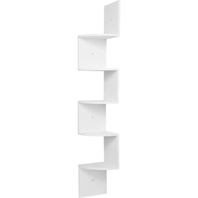 Mensola ad Angolo Woltu - Set da 5 - 156cm Mensola ad Angolo Woltu - Set da 5 - 156cm