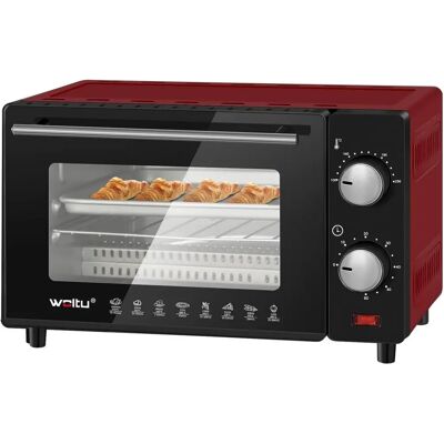 Woltu BF08rt 10L 650W Forno Rosso - Toaster Oven Woltu BF08rt 10L 650W Forno Rosso - Toaster Oven