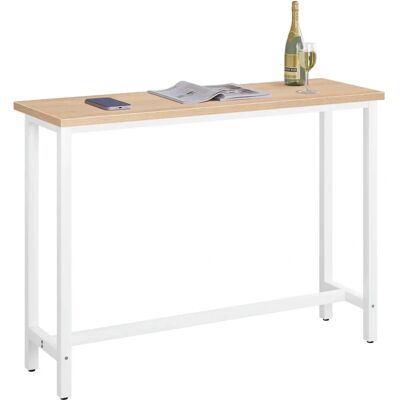 Tavolo da Pranzo Moderno WOLTU - 140x40x100cm - Bianco+Oro - Tavolo da Pranzo Tavolo da Pranzo Moderno WOLTU - 140x40x100cm - Bianco+Oro - Tavolo da Pranzo
