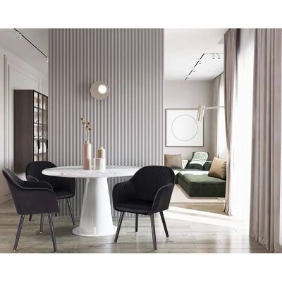 Woltu 1x Chaise de Salle à Manger - Velours & Bois - Polyvalente Woltu 1x Chaise de Salle à Manger - Velours & Bois - Polyvalente