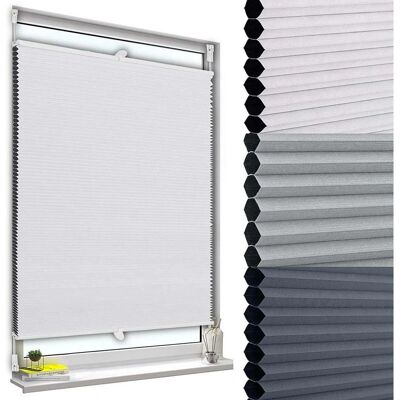WOLTU - Tenda Plissettata Ape - Bianco - 110x130 - Window Curtain WOLTU - Tenda Plissettata Ape - Bianco - 110x130 - Window Curtain