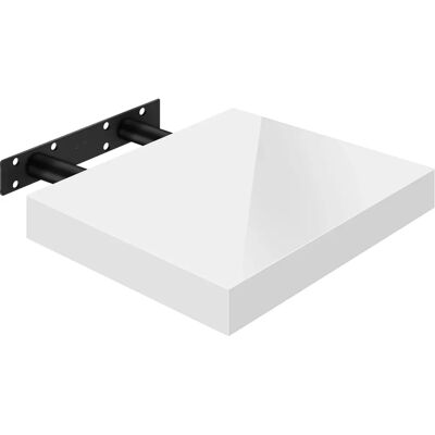 WOLTU Wandregal Klein Holz und Metall - 30x22.9x3.8 cm Wandmontage WOLTU Wandregal Klein Holz und Metall - 30x22.9x3.8 cm Wandmontage