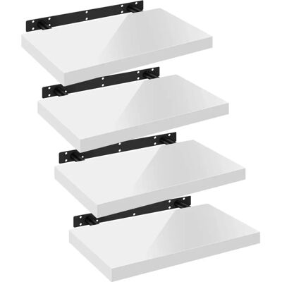 WOLTU - 4x50x22.9x3.8 cm - MDF E1 - Metall - Wandregal WOLTU - 4x50x22.9x3.8 cm - MDF E1 - Metall - Wandregal