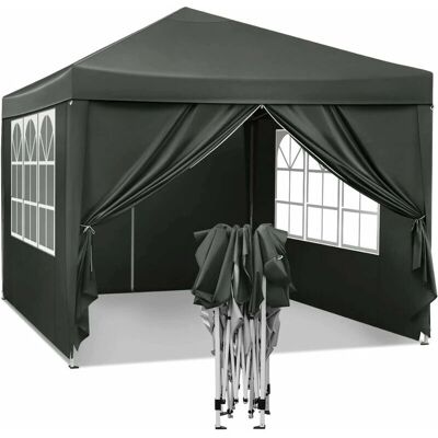 WOLTU Gartenzelt 3x3m Faltbar Pop-up Pavillon mit Oxford-Abdeckung WOLTU Gartenzelt 3x3m Faltbar Pop-up Pavillon mit Oxford-Abdeckung