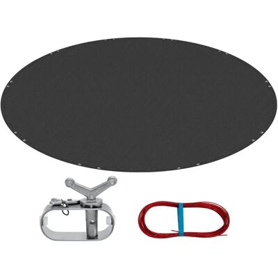 WOLTU Poolabdeckung Ø 610 cm - Wasserdicht, Langlebig, Einfach zu Installieren WOLTU Poolabdeckung Ø 610 cm - Wasserdicht, Langlebig, Einfach zu Installieren