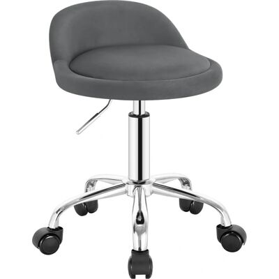 Sedia da Ufficio Woltu Velluto Regolabile 43-54.5cm con Ruote Sedia da Ufficio Woltu Velluto Regolabile 43-54.5cm con Ruote