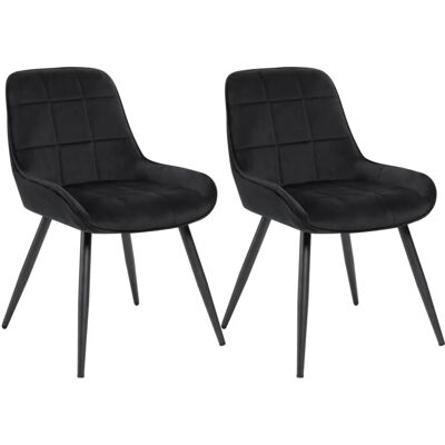 Woltu 2X Ergonomische Samt Esstühle - Wohnzimmer & Küche Woltu 2X Ergonomische Samt Esstühle - Wohnzimmer & Küche