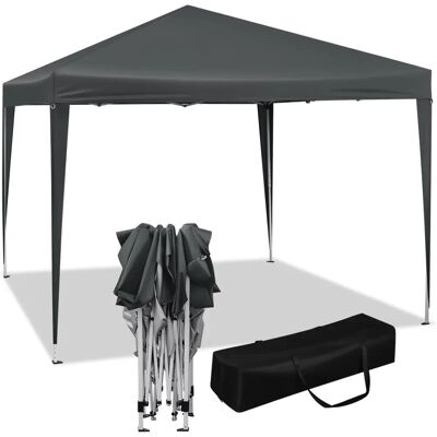 WOLTU Garten Pavillon 3x3m Klappbar Stahl Sonnenschutz WOLTU Garten Pavillon 3x3m Klappbar Stahl Sonnenschutz