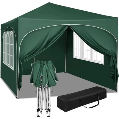 Gazebo Pliant WOLTU - 3x3m Imperméable UV Extérieur - Publicité Gazebo Pliant WOLTU - 3x3m Imperméable UV Extérieur - Publicité