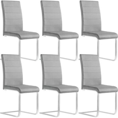 WOLTU Sedie in Velluto Ergonomiche - Set da 6 WOLTU Sedie in Velluto Ergonomiche - Set da 6
