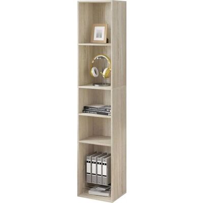 Estantería Blanca WOLTU - 5 Niveles, Oficina y Salón Estantería Blanca WOLTU - 5 Niveles, Oficina y Salón
