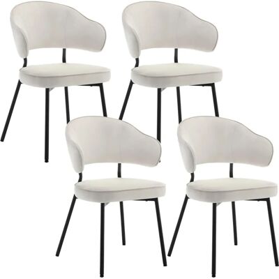 Conjunto de Sillas de Comedor de Terciopelo WOLTU - Ergonómicas, Elegantes, Duraderas Conjunto de Sillas de Comedor de Terciopelo WOLTU - Ergonómicas, Elegantes, Duraderas