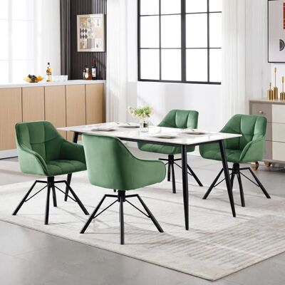 Woltu W0ATT0123-1 Silla Giratoria para Comedor - Mobiliario de Restaurante Woltu W0ATT0123-1 Silla Giratoria para Comedor - Mobiliario de Restaurante