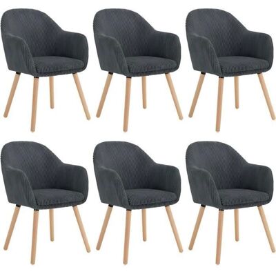 WOLTU Wotlu 6x Silla de comedor - Cómoda, Moderna, Estable WOLTU Wotlu 6x Silla de comedor - Cómoda, Moderna, Estable