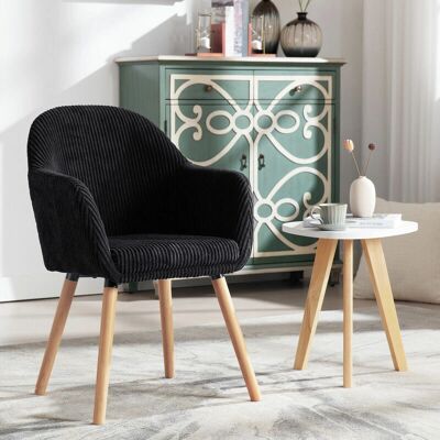 WOLTU WOTLU - Chaise de Salle à Manger en Velours avec Pieds en Bois - Moderne & Stable - Publicité WOLTU WOTLU - Chaise de Salle à Manger en Velours avec Pieds en Bois - Moderne & Stable - Publicité