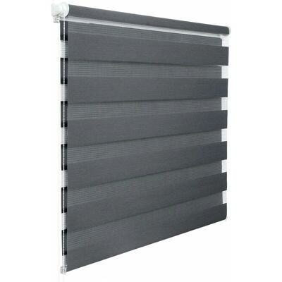 WOLTU Doppio Oscurante 70x120 cm Gris Oscuro Persiana Enrollable WOLTU Doppio Oscurante 70x120 cm Gris Oscuro Persiana Enrollable