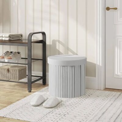 Woltu W0ETT0137 Pouffe - Samt, Faltbar, 30L Stauraum Woltu W0ETT0137 Pouffe - Samt, Faltbar, 30L Stauraum