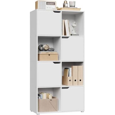 Étagère en Bois Woltu avec 8 Cubes - Maison & Bureau - Publicité Étagère en Bois Woltu avec 8 Cubes - Maison & Bureau - Publicité