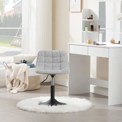 Woltu W0ATT0365-1 Taburete de Bar Gris Ajustable - Bar Stool Woltu W0ATT0365-1 Taburete de Bar Gris Ajustable - Bar Stool
