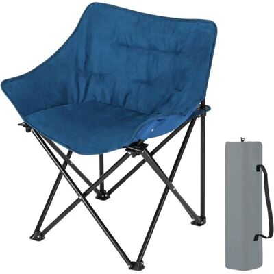 Silla de Camping WOLTU - Azul - Plegable, Ligera, Estable Silla de Camping WOLTU - Azul - Plegable, Ligera, Estable