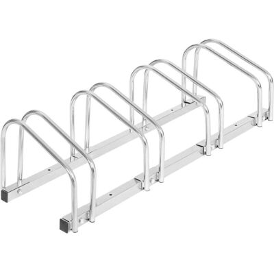 Portabicicletas Woltu - Soporte metálico para 4 bicicletas - Plata Portabicicletas Woltu - Soporte metálico para 4 bicicletas - Plata