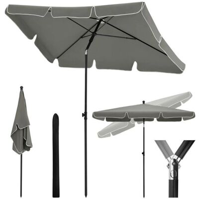 Parasol de Jardin Woltu - Réglable, Résistant aux UV, Gris Foncé - Publicité Parasol de Jardin Woltu - Réglable, Résistant aux UV, Gris Foncé - Publicité