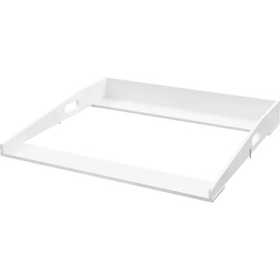 Woltu Cambiador de bebé - 80x75x10cm Blanco MDF Woltu Cambiador de bebé - 80x75x10cm Blanco MDF