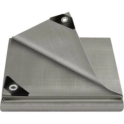 Woltu Lona impermeable 3x3m - Protección contra lluvia Woltu Lona impermeable 3x3m - Protección contra lluvia