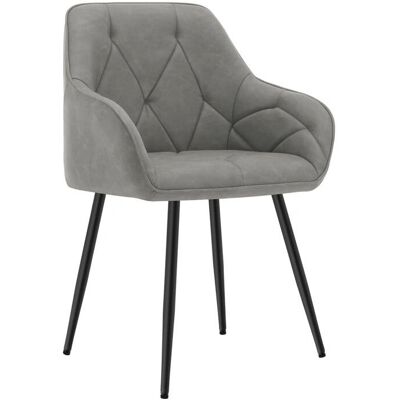 Silla moderna Woltu - Tapizada con Patas de Metal Silla moderna Woltu - Tapizada con Patas de Metal