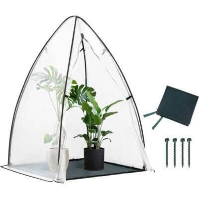 Mini Serre Woltu 120x120x180 cm - Vert Foncé - Produit de Jardin - Publicité Mini Serre Woltu 120x120x180 cm - Vert Foncé - Produit de Jardin - Publicité