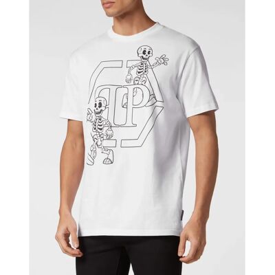 Philipp Plein T-shirt Ronde Hals Skeleton - T-shirt Philipp Plein T-shirt Ronde Hals Skeleton - T-shirt