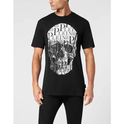Philipp Plein Zwart Skull katoenen jersey T-shirt Philipp Plein Zwart Skull katoenen jersey T-shirt