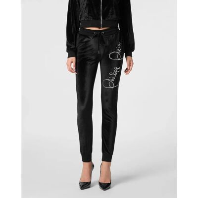 Philipp Plein Signature Kristal Joggingbroek - Jogging Trousers Philipp Plein Signature Kristal Joggingbroek - Jogging Trousers