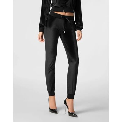 Philipp Plein Chenille Jogginghose Strass Skull - Jogginghose Philipp Plein Chenille Jogginghose Strass Skull - Jogginghose
