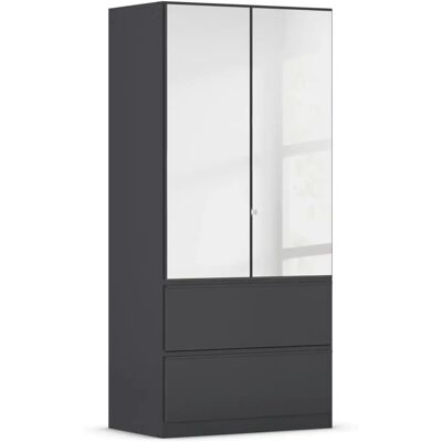 rauch BLUE Costa Kleiderschrank - 90x54x197cm - Graumetallic rauch BLUE Costa Kleiderschrank - 90x54x197cm - Graumetallic