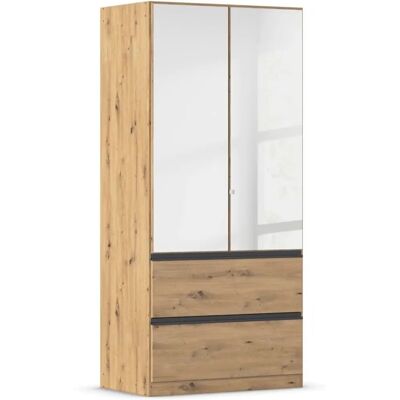 Rauch Costa Kleiderschrank - Eiche Artisan, 90x54x197 cm Rauch Costa Kleiderschrank - Eiche Artisan, 90x54x197 cm