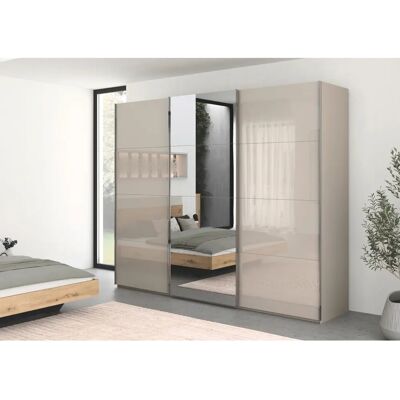 RAUCH - Scale-FYRA - Fango - Glas Fango - Kleiderschrank RAUCH - Scale-FYRA - Fango - Glas Fango - Kleiderschrank