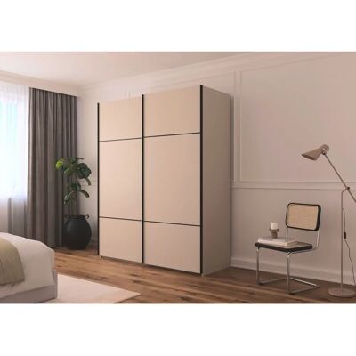 rauch BLACK - Scale-TRIO - Champagner - 2 Türen - Wardrobe rauch BLACK - Scale-TRIO - Champagner - 2 Türen - Wardrobe