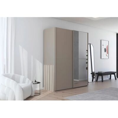 Rauch - Scale-DUO - Fango - Zweitürig - Kleiderschrank Rauch - Scale-DUO - Fango - Zweitürig - Kleiderschrank