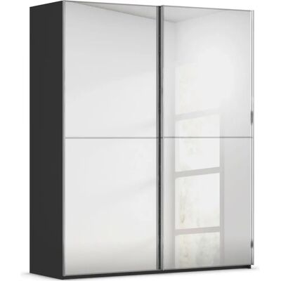 rauch BLACK - Scale-DUO - Schwarz 181x223 cm - Schwebetürenschrank rauch BLACK - Scale-DUO - Schwarz 181x223 cm - Schwebetürenschrank