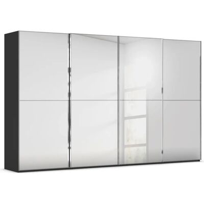rauch BLACK Scale-DUO - Schwarz - 360cm - Schiebetüren Kleiderschrank rauch BLACK Scale-DUO - Schwarz - 360cm - Schiebetüren Kleiderschrank