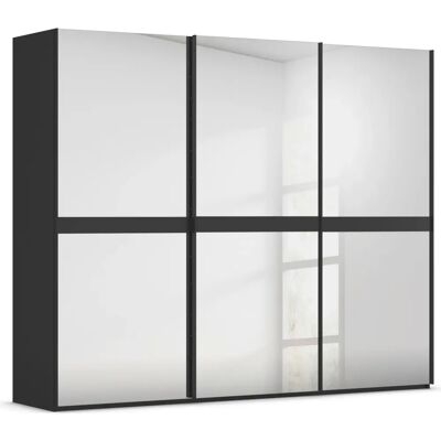 Rauch - Scale-LINE - 271x223x68 cm - Schwarz - Schwebetürenschrank Rauch - Scale-LINE - 271x223x68 cm - Schwarz - Schwebetürenschrank